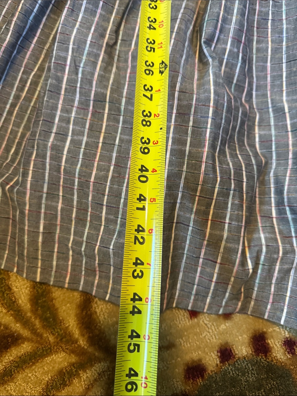 Modcloth "Fabulous Fit and Flare" in Grey Stripes - Picture 9 of 14